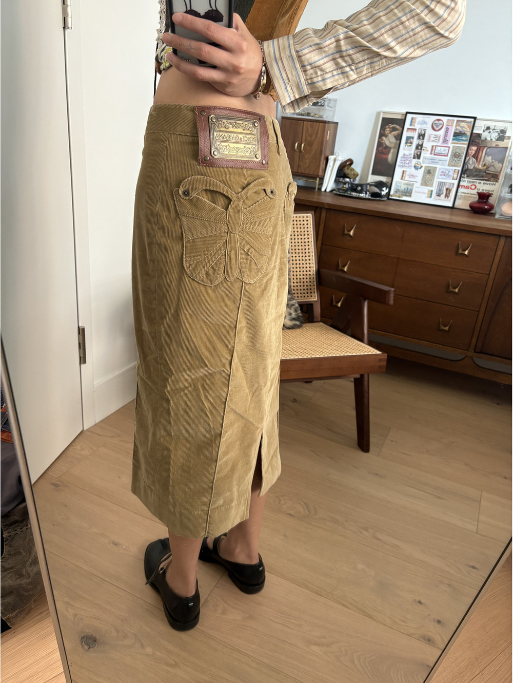 Vintage Dolce & Gabbana Midi Skirt - Picture 3 of 7